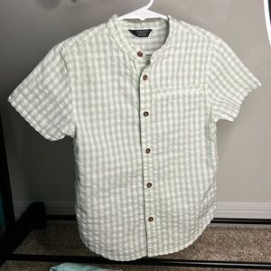 Boys Shirt Primark Boys Shirt 5T Kids Button Down Shirt Kids Square Striped